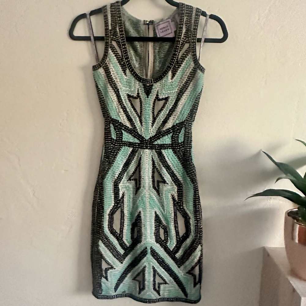 Herve Leger Knit Bandage Dress